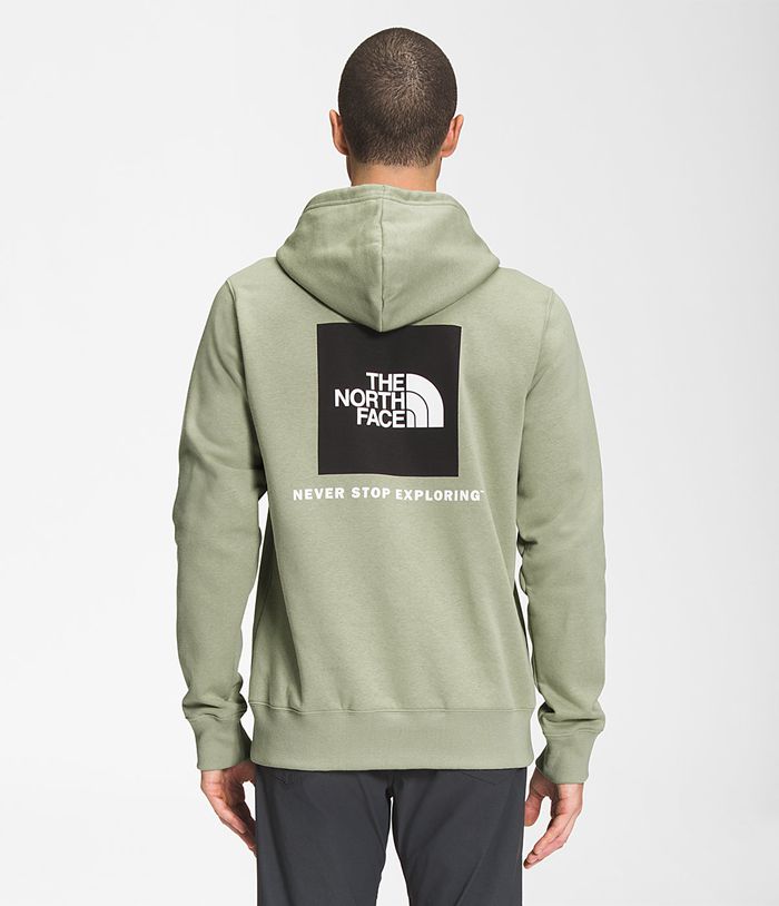 Sudadera Con Capucha The North Face Hombre Verde Box Nse Pullover 38269OVIN